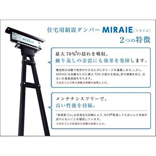 Other. Damping device also effective in aftershocks as well as "MIRAIE" main shock ☆ It will absorb 70% swing with maximum. No changes to the most performance even after a lapse of 90 years! 