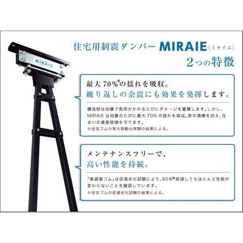Other. Damping device also effective in aftershocks as well as "MIRAIE" main shock ☆ It will absorb 70% swing with maximum. No changes to the most performance even after a lapse of 90 years!