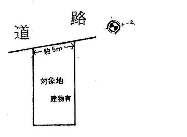 Compartment figure. Land price 9.9 million yen, Land area 49.35 sq m