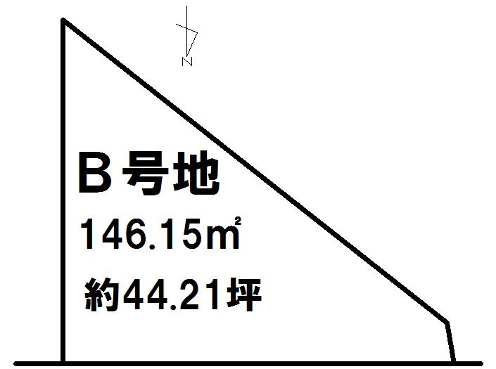 Compartment figure. Land price 37 million yen, Land area 146.15 sq m compartment view