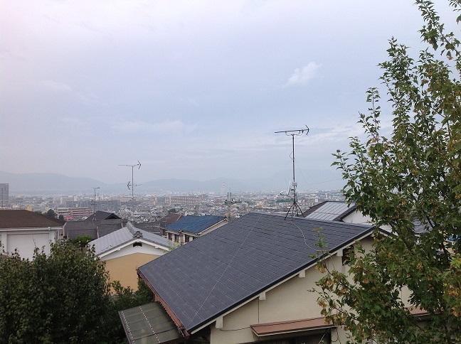 View photos from the dwelling unit.  ◆ View photos Overlooking the Kyoto area, Pleasant scenery, From the roof balcony of special seat