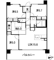 Floor: 4LDK, occupied area: 81.28 sq m, Price: 30,379,000 yen