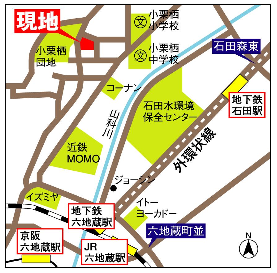 Local guide map