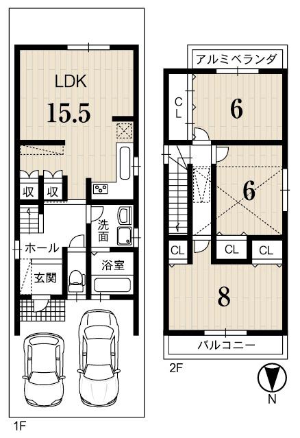 Floor plan. Cityscape Rendering