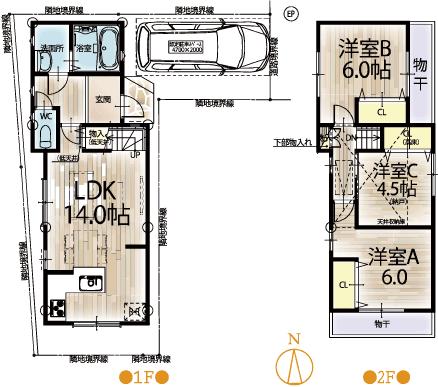 Floor plan. (32), Price 17,900,000 yen, 3LDK, Land area 69.48 sq m , Building area 72.1 sq m
