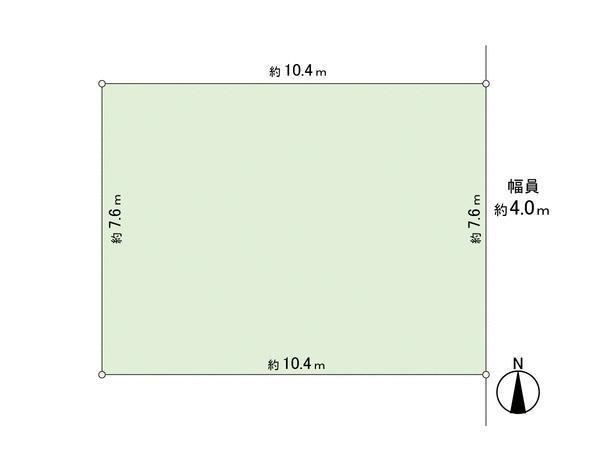 Compartment figure. Land price 29.5 million yen, Land area 79.99 sq m