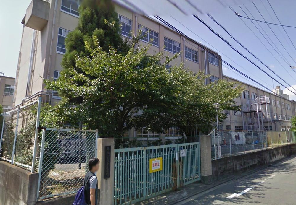 Primary school. Fujimori to elementary school 1212m