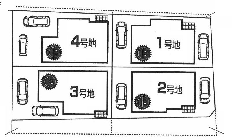 The entire compartment Figure. All four compartment ・ Parking two Allowed