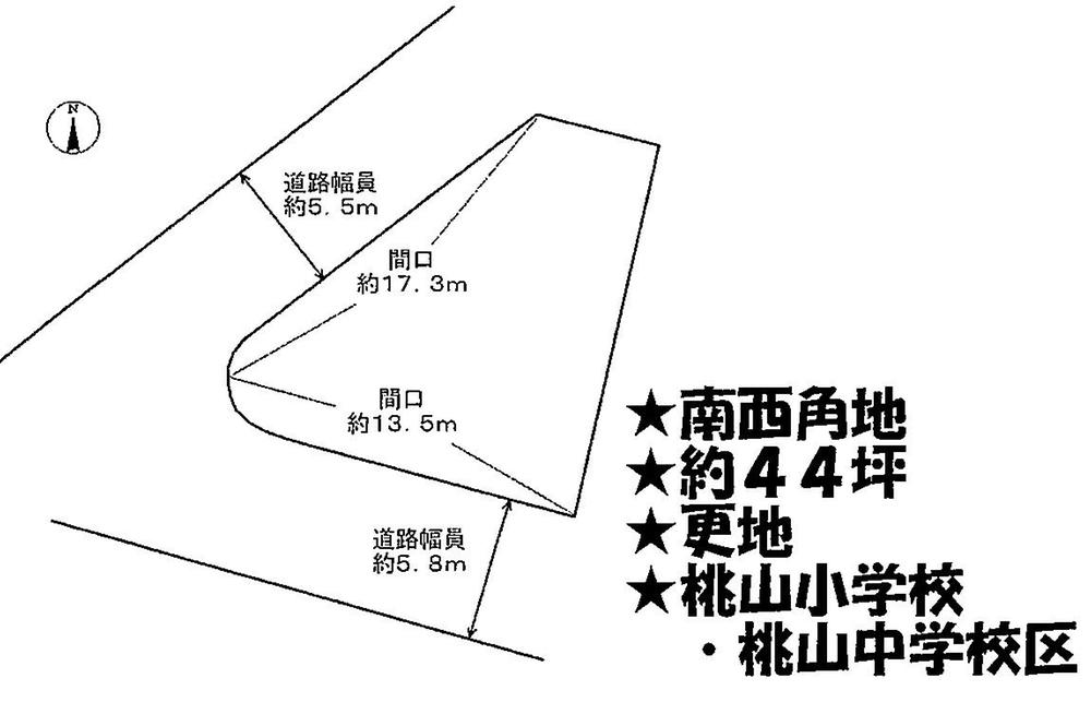 Compartment figure. Land price 41,500,000 yen, Land area 147.37 sq m