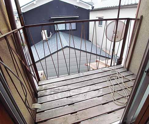 Balcony. You can fully wash ・