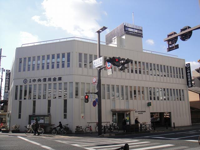 Bank. Kyoto Chuo Shinkin Bank 665m to Higashiyama branch