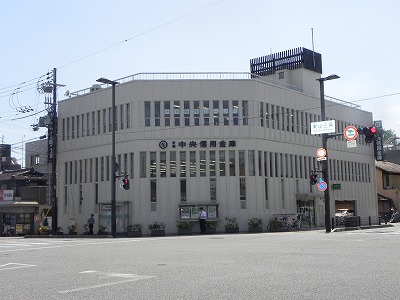 Bank. 225m up to Kyoto Chuo Shinkin Bank Higashiyama Branch (Bank)