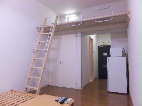 Living and room. loft ・ Closet there