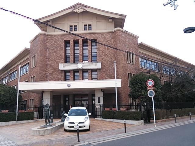 Junior high school. National Kyoto University 512m until the Faculty of Education, Kyoto Junior High School