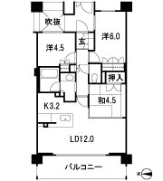 Floor: 2LDK + S ・ 3LDK, occupied area: 65.56 sq m, Price: 36,480,000 yen
