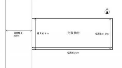 Compartment figure. Land price 42,500,000 yen, Land area 200.01 sq m