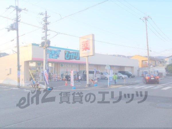 Dorakkusutoa. Drag land Hikari Nishigamo store up to (drugstore) 500m