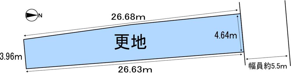 Compartment figure. Land price 22 million yen, Land area 113.17 sq m