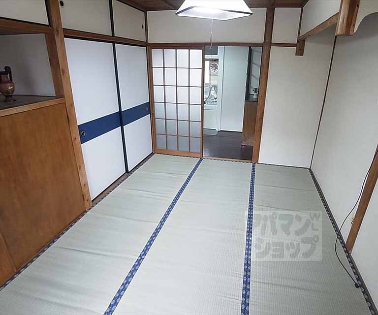 Living and room. Atmosphere of calm Japanese-style room
