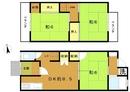 Floor plan. 12.8 million yen, 2LDK, Land area 60.72 sq m , Building area 61.62 sq m