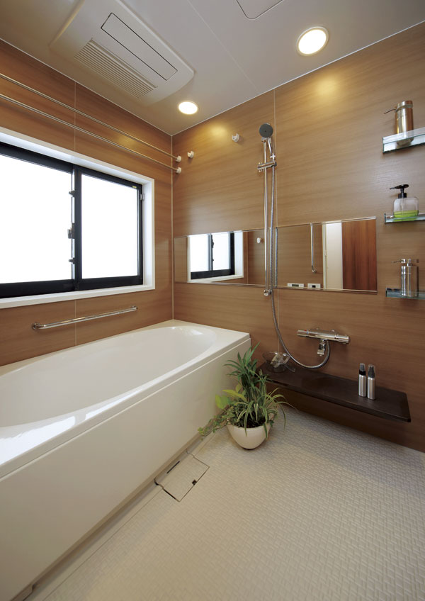 Bathing-wash room.  [bathroom] E-type model room