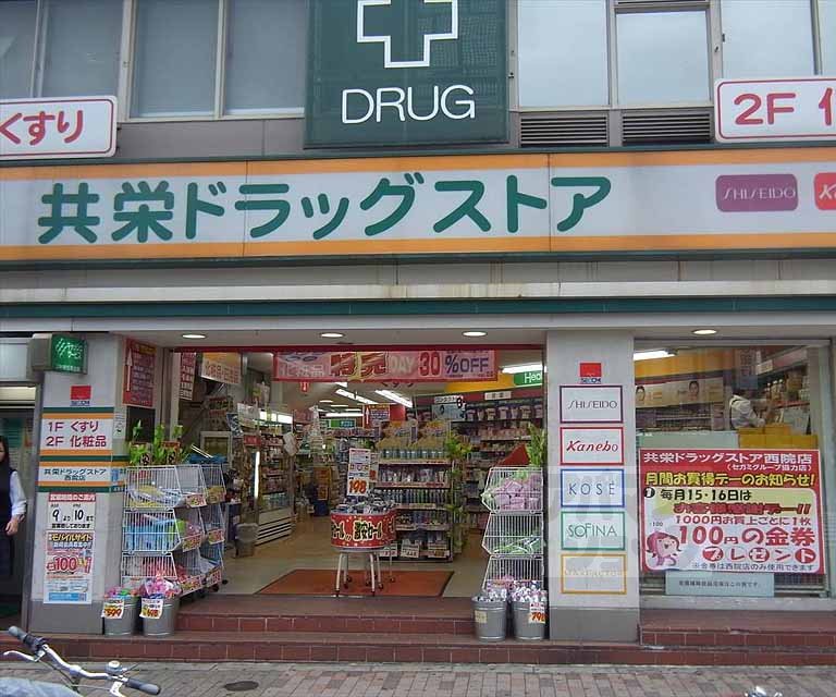 Dorakkusutoa. Drag Segami Saiin shop 305m until (drugstore)