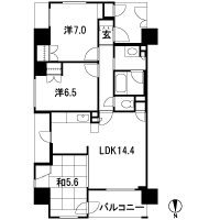 Floor: 3LDK, occupied area: 73.08 sq m, Price: 51,600,000 yen ・ 55,100,000 yen