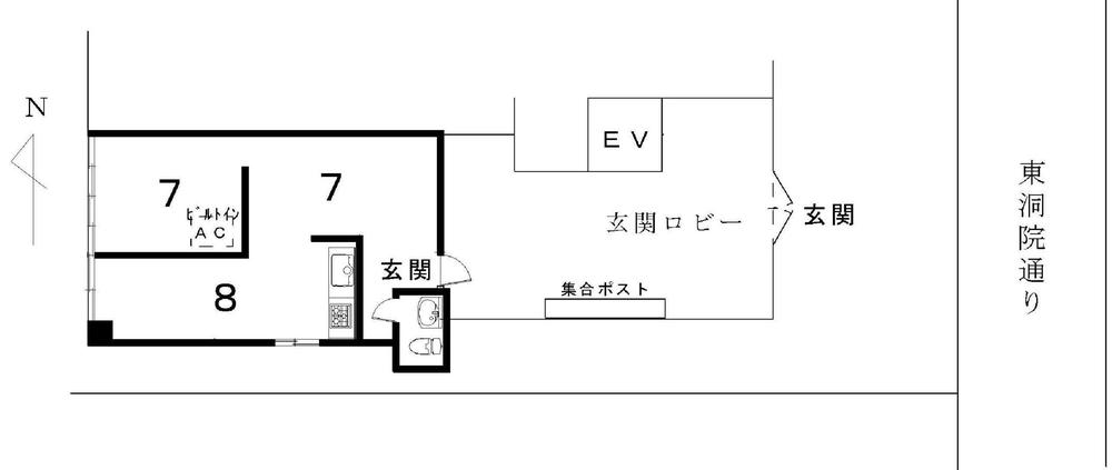 Floor plan. Price 15,168,000 yen, Occupied area 44.75 sq m