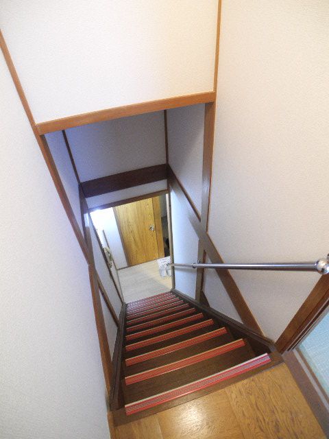 Other room space. Stairs are equipped with handrail ☆