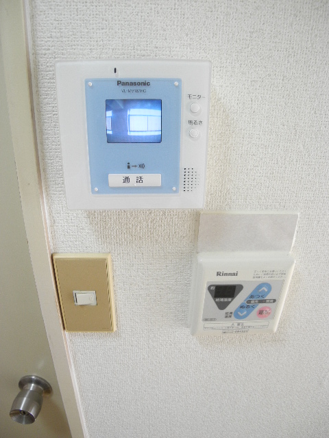 Security. Monitor with intercom