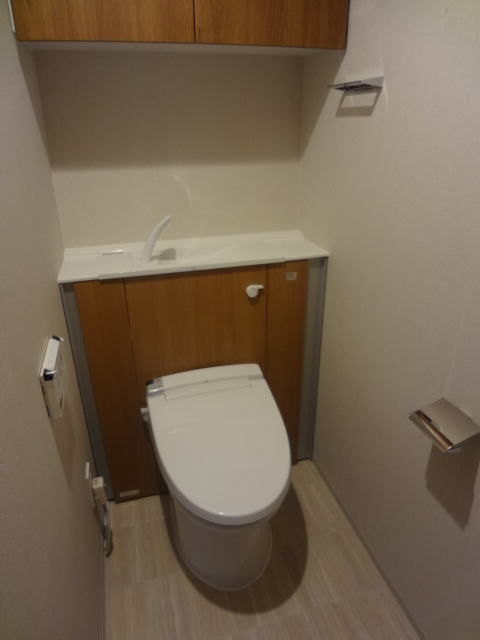 Toilet. With Washlet