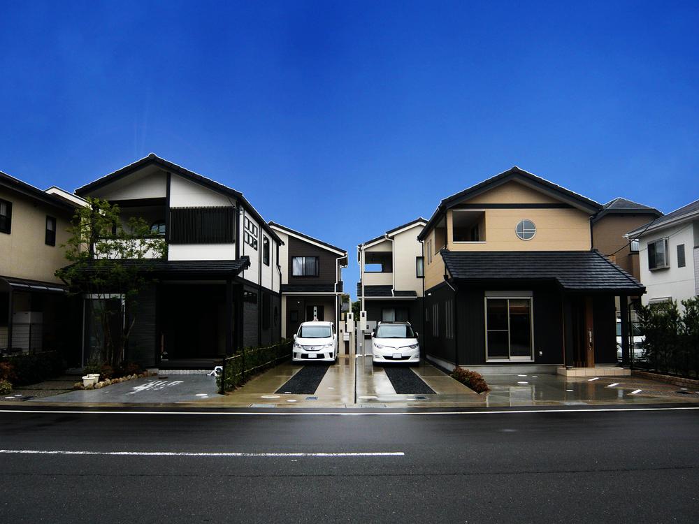 Building plan example (exterior photos). Building plan example (No. 1 place) building price 14 million yen, Building area 92.56 sq m
