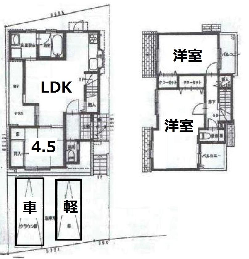 Floor plan. 33,800,000 yen, 3LDK, Land area 103.17 sq m , Building area 82.28 sq m
