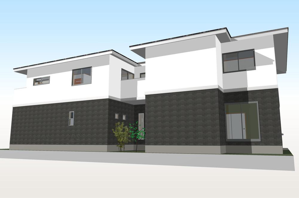 Building plan example (Perth ・ appearance). Building plan example
