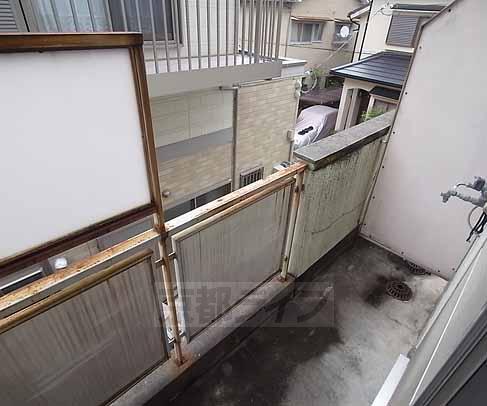 Balcony. You can install a washing machine on the balcony!