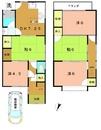 Floor plan. 18,800,000 yen, 5DK, Land area 66.09 sq m , Building area 38.07 sq m spacious 5DK