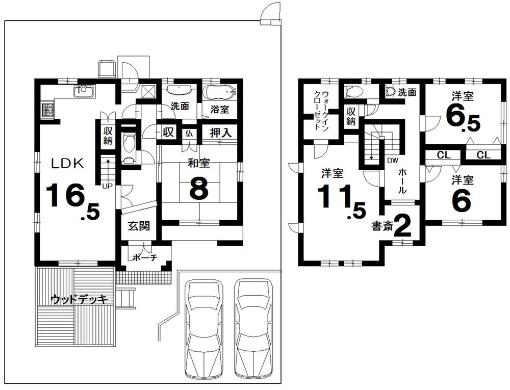 Floor plan. 48,800,000 yen, 4LDK, Land area 199.65 sq m , Building area 132.48 sq m