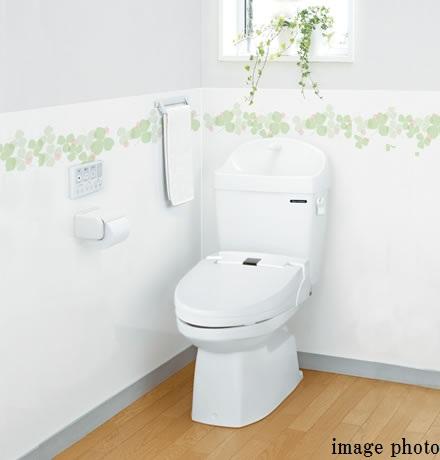 Building plan example (introspection photo).  [Our construction cases] .toilet Takara Standard "Timoni S"