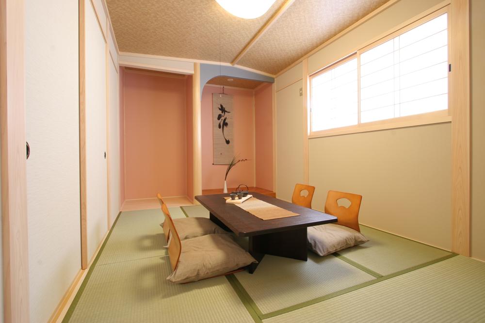 Building plan example (Perth ・ Introspection). Japanese-style room, Example of construction