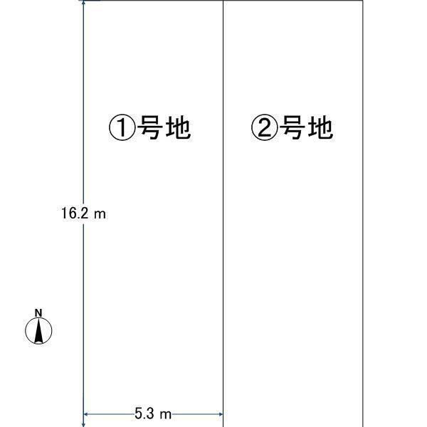 Compartment figure. Land price 32,625,000 yen, Land area 86.31 sq m