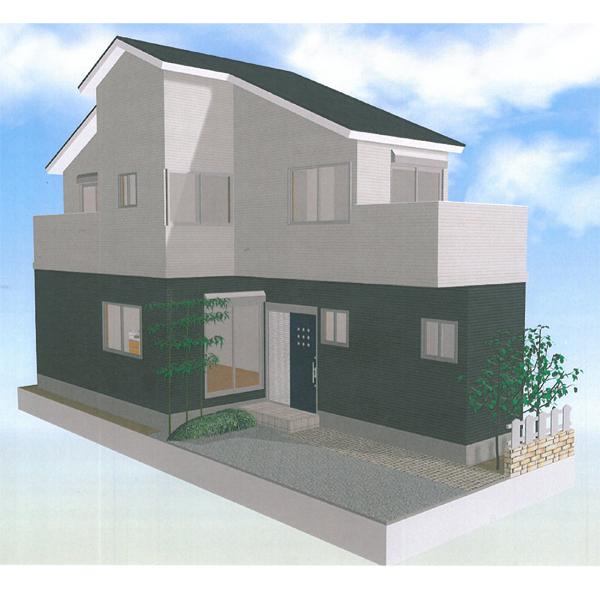 Building plan example (Perth ・ appearance). Building plan example Building price 12.8 million yen, Building area 72.90 sq m