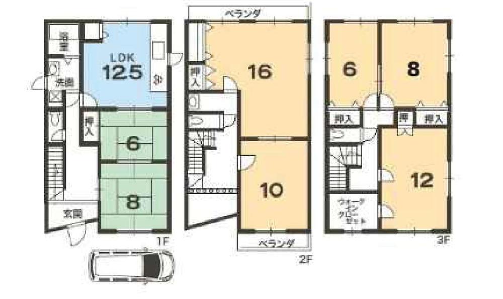 Floor plan. 37,800,000 yen, 7LDK, Land area 102.52 sq m , Building area 184.52 sq m floor plan