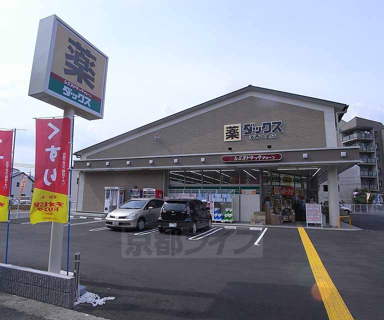 Dorakkusutoa. Dax Rakusai shop 220m until (drugstore)