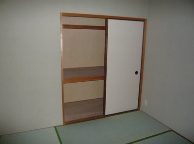 Living and room. Storage of Japanese-style room