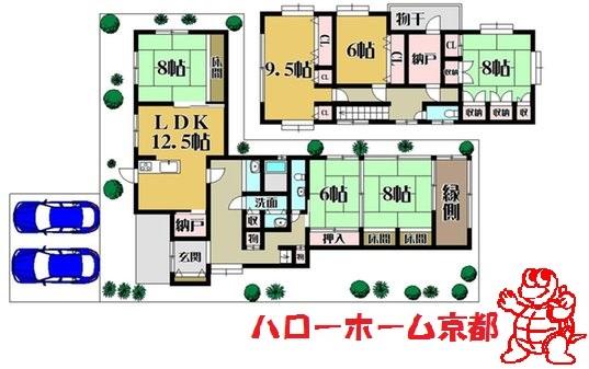 Floor plan. 54,800,000 yen, 6LDK + S (storeroom), Land area 214.3 sq m , Building area 199.09 sq m