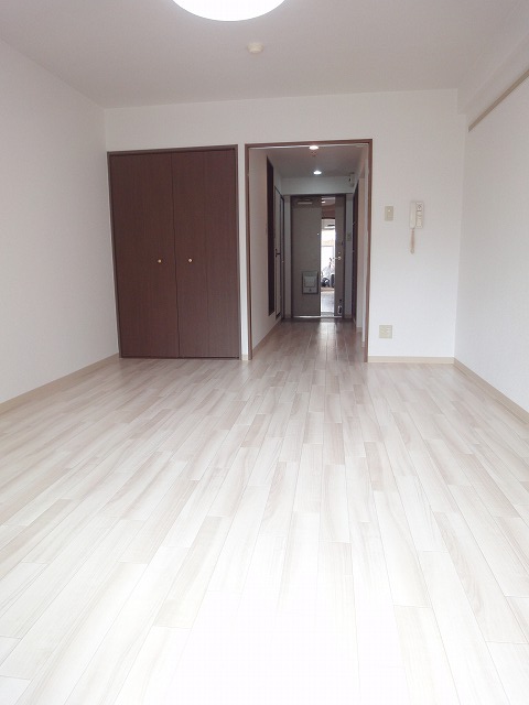 Living and room. It is a photograph that was looking at the room from the veranda side (the photograph of the same apartment by Room No.