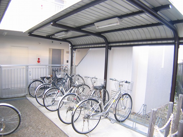 Other common areas. Is a bicycle parking lot