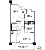 Floor: 3LDK ・ 2LDK + F, the area occupied: 65.71 sq m, Price: 36,345,800 yen