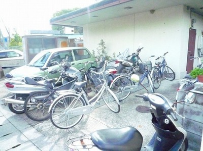 Other common areas. Bicycle-parking space