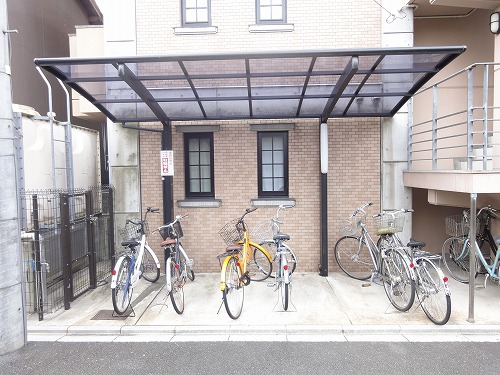 Other common areas. Bicycle parking space